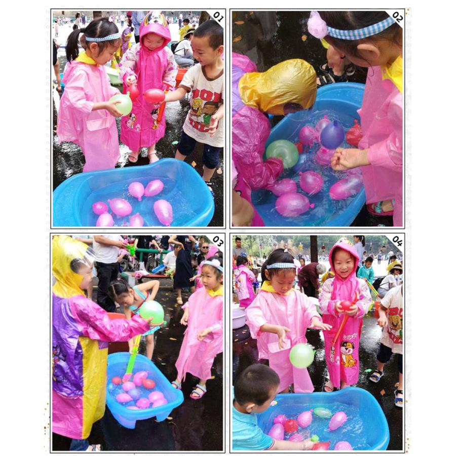 【即納】水風船 一気に作れる 大量 555個 バズーカ セット カラフル マジックバルーン 水ふうせん 水爆弾 夏 祭り 水遊び 学園祭 遊び おもちゃ イベント |  | 07