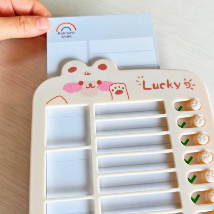 子供 一人でできる セルフチェッカー キャラ 生活習慣 忘れ物防止 忘れ物チェッカー チェックリスト 自立 ADHD 学習補助 習慣付け 習慣育成 |  | 06