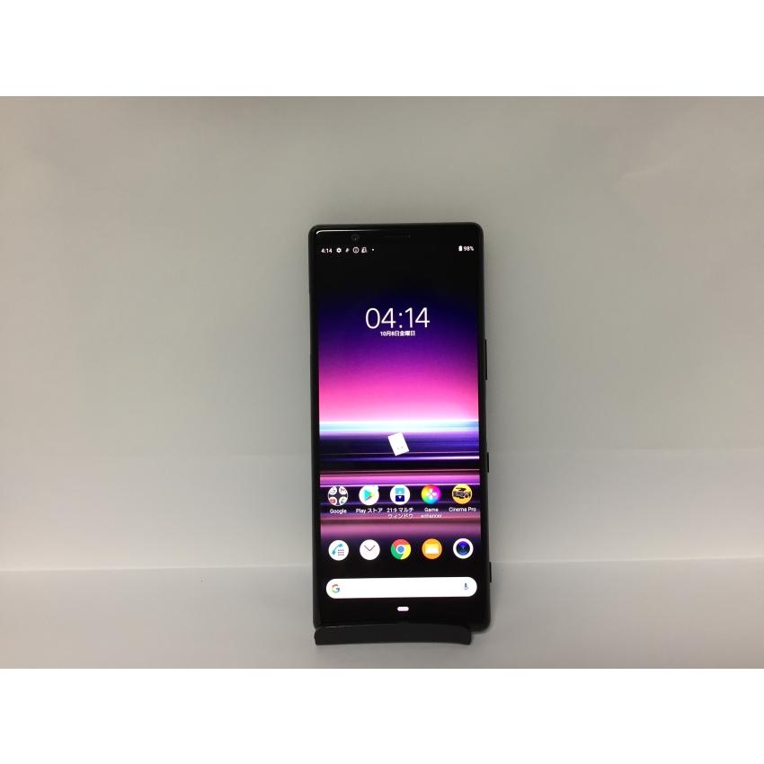 SIMロック解除済み】Xperia 5 SO-01M docomo [ブラック]☆Bランク