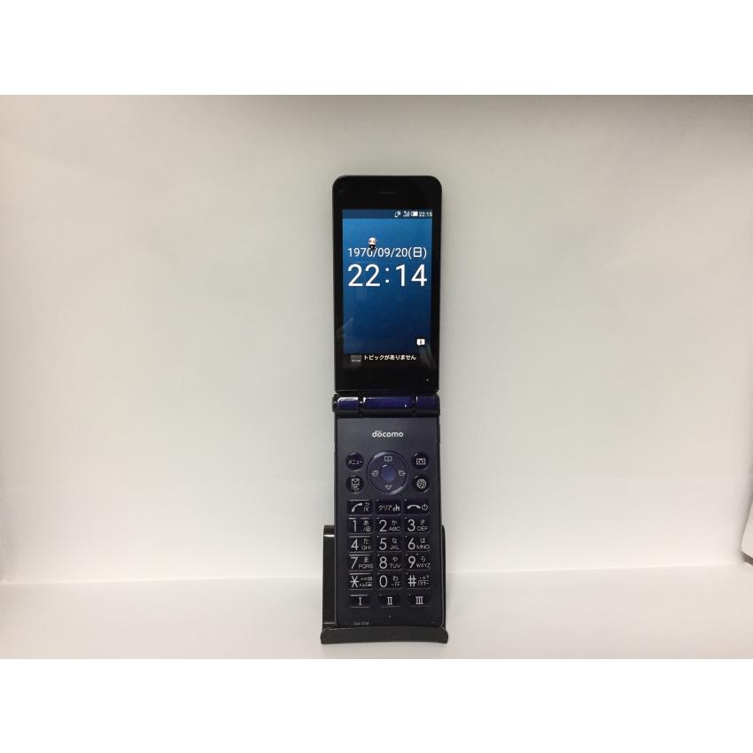 【Simロック解除済み】AQUOS ケータイ　SH-02K　☆Cランク☆Docomo☆ ブルーブラック ☆カメラレスケータイ☆本体　 LTE ／ 3G ／ GSM対応-送料無料1977｜lanshop168-store｜02