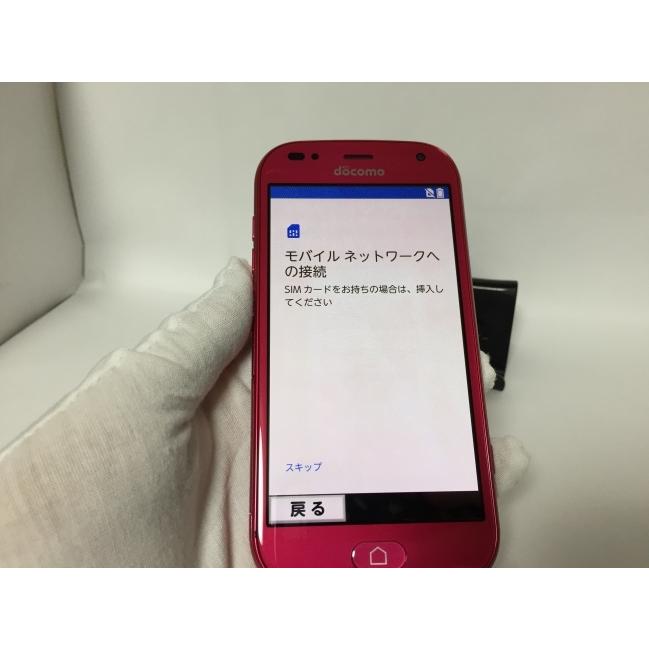 人気 docomo 4G らくらくスマートフォンme ピンク SIMロック解除済 らくらくシリーズ ※訳あり※【Simロック解除済み】らくらく