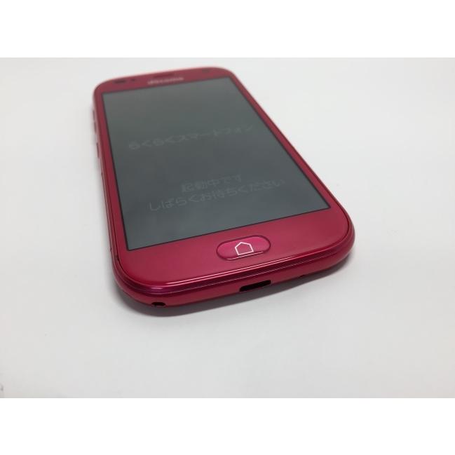 人気 docomo 4G らくらくスマートフォンme ピンク SIMロック解除済 らくらくシリーズ ※訳あり※【Simロック解除済み】らくらく