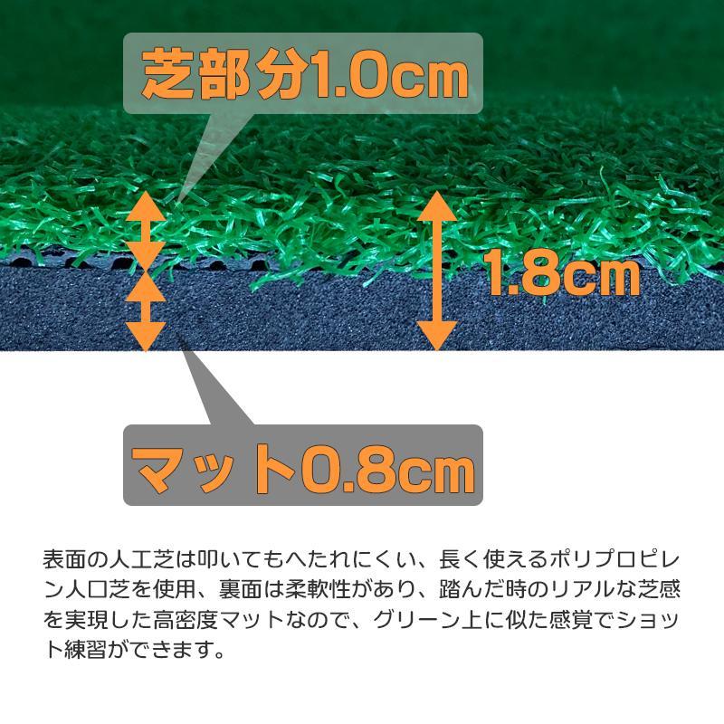 ゴルフ練習セット マット 大型 100×150cm 二層構造練習ネット 3M×3M×3M