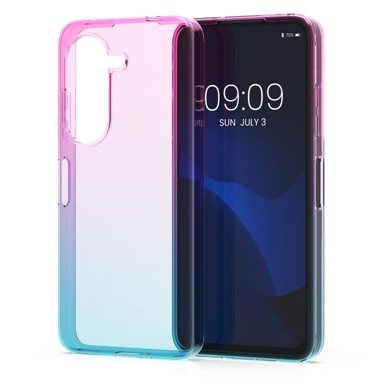 対応: ASUS Zenfone 10 / Zenfone 9 ケース - シリコン スマホカバー カラーで遊ぶ 携帯 保護 ツートーンデザイン｜lanui｜05