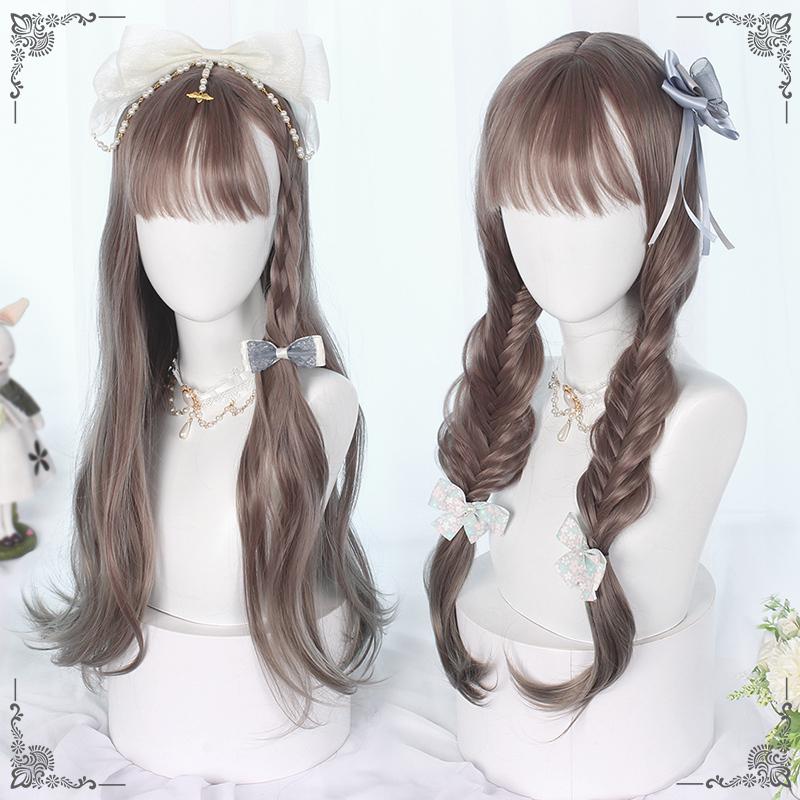 ウィッグ ロリータ 原宿 やわらかい 女の子 キュート 女性 ロング 編み込み 巻き毛 かつら レディース リボン Nji5mjywotdkh Imp Lanui 通販 Yahoo ショッピング