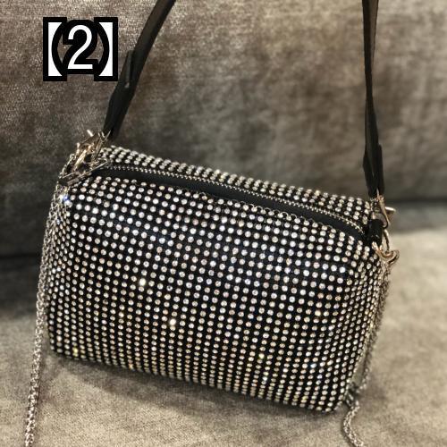 最初の ☆セール パーティバッグ チェコスロバキア製 ライトストーン