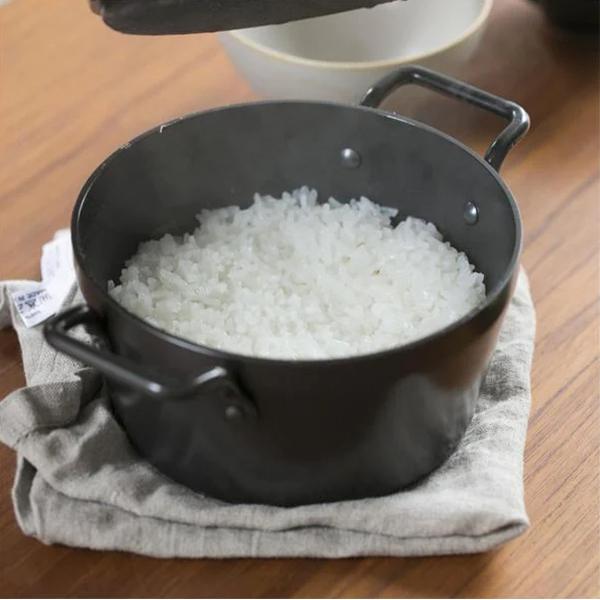 料理研究家 松田美智子の自在道具 鉄の小さなごはん鍋 (002465) 1.5合