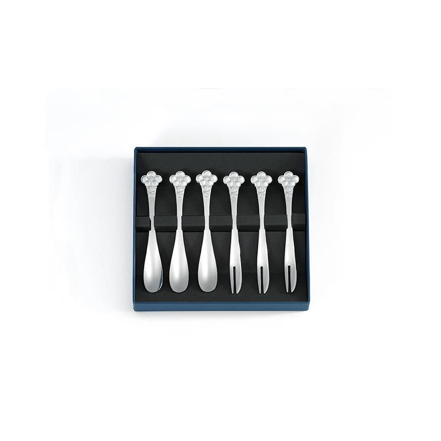 鶴田一郎 ひと梅6pcs(08750060)ICHIRO TSURUTA 和風 ステンレス