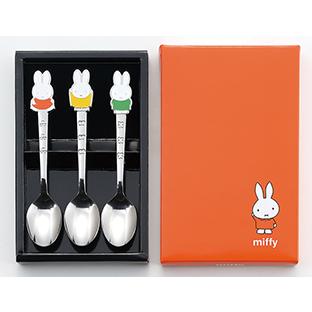 Miffy（ミッフィー） スプーン3Pcs(DM-207N)3本セット おともだち 
