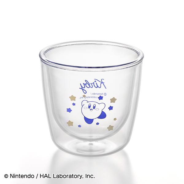 星のカービィ われないダブルウォールグラス（KBY-09）240ml 2重 割れ