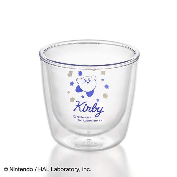 星のカービィ われないダブルウォールグラス（KBY-09）240ml 2重 割れ