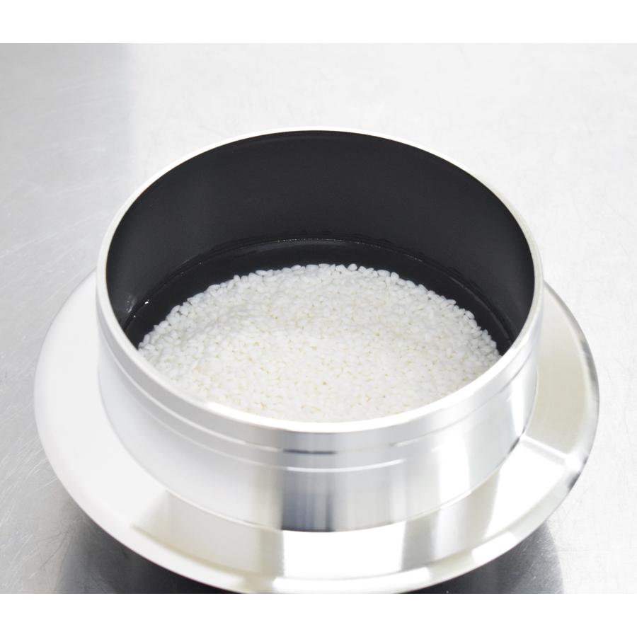 ウルシヤマ金属工業 釜炊き三昧極 5合炊き (KZK-5) 2.8L 内寸17cm