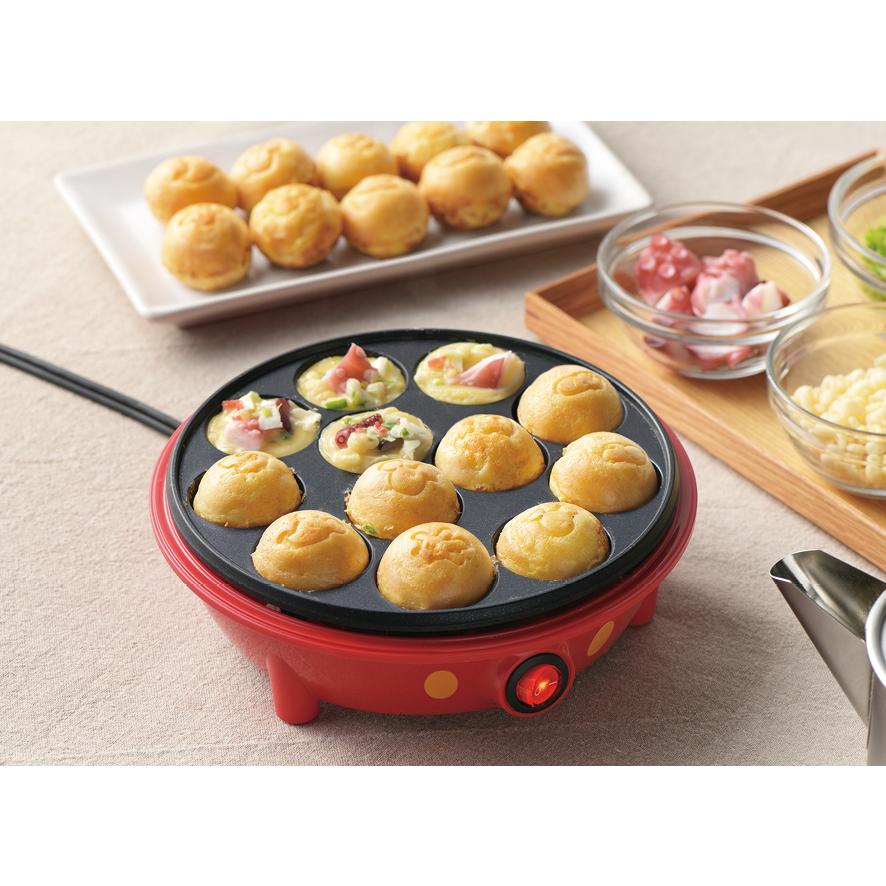 【たこ焼き】Ｍ７８ 　ランダル　カスタム Disney（ディズニー） ミッキーマウス 電気たこ焼き器 12穴 (MM-215