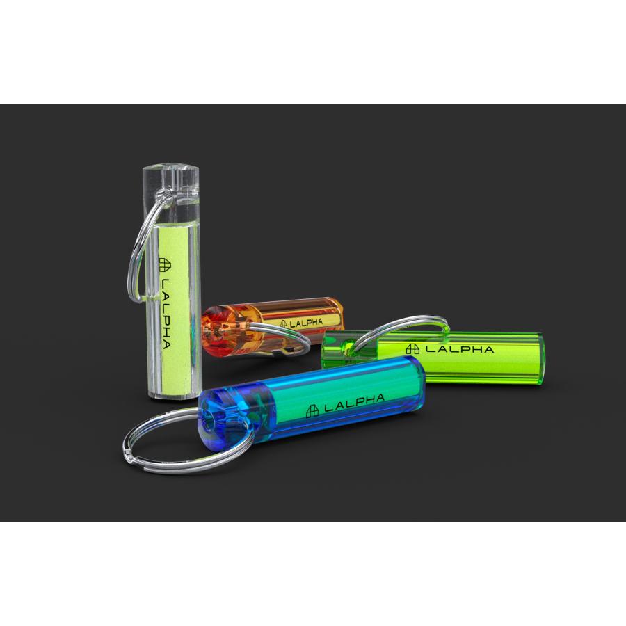 蓄光マーカー キーホルダー LALPHA 蓄光キーホルダー ナイグロー