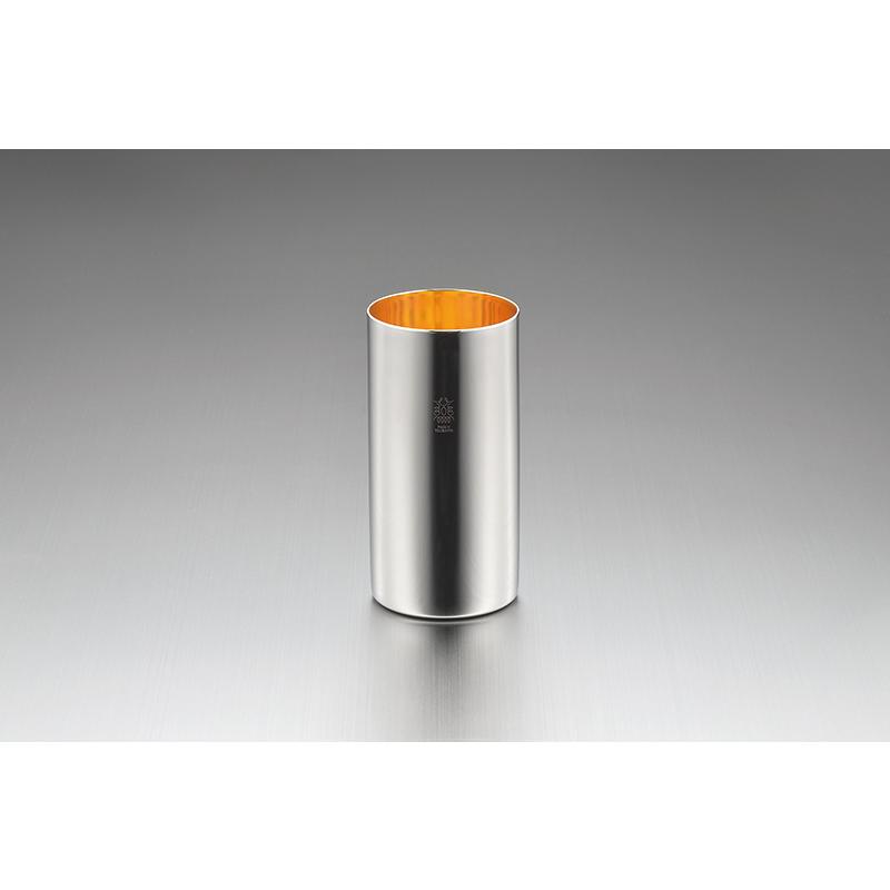 金の贅 18-8ステンレスＷ構造ハイボールタンブラー(内面24金メッキ)380ml(TM-053)