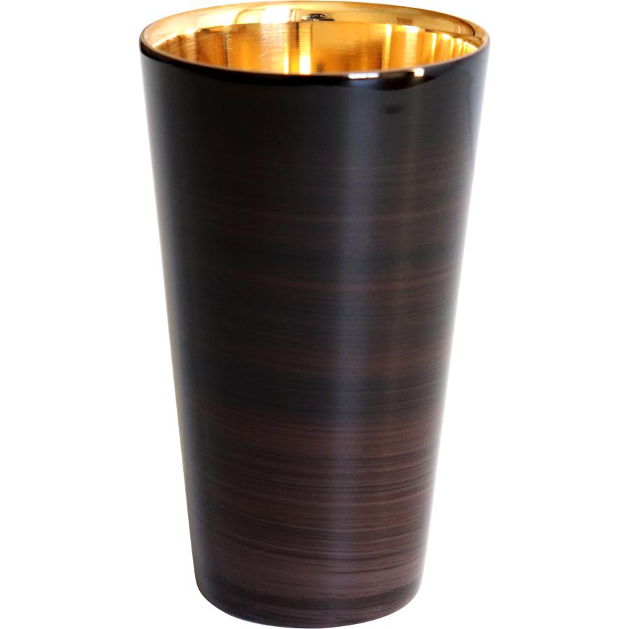漆磨 ストレートタンブラー 紫影(TS-12)300ml 二重構造 ステンレス 漆 酒器 山中漆器 卓上 和モダン 【日本製】  メーカー直営 正規代理店の画像