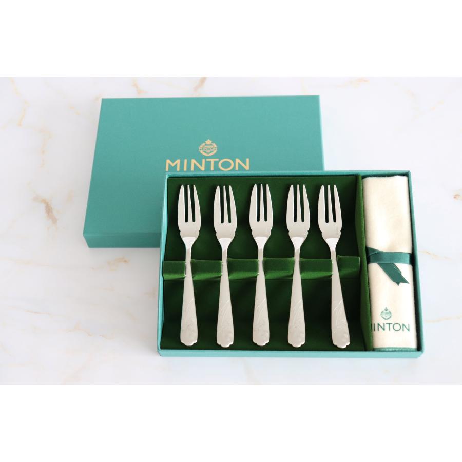 MINTON（ミントン） ヴィクトリア ストロベリー ケーキフォーク 5PC