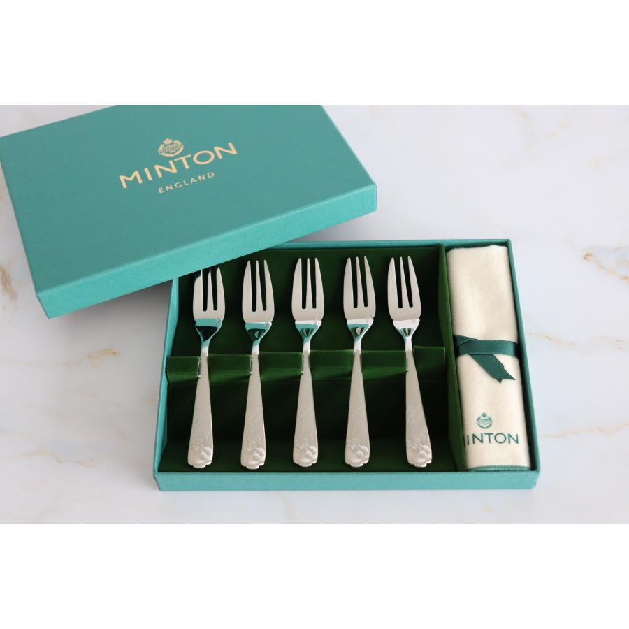 MINTON（ミントン） ヴィクトリア ストロベリー ケーキフォーク 5PC
