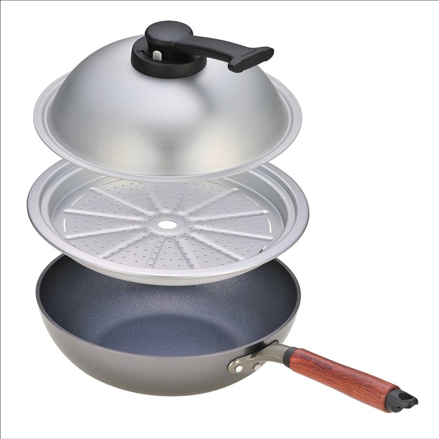 ウー・ウェンパンプラス　フルセット　WPL28IH ウー・ウェンパン＋(プラス) IH対応28cm (WPL28IH) 3.9L たっぷり 深型