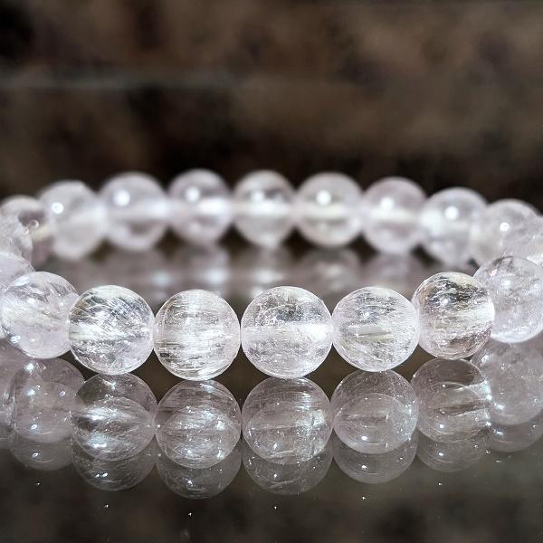 クンツァイト ブレスレット 8mm玉　 パワーストーン 風水 恋愛運 ピンク 浄化 高品質 |  | 02