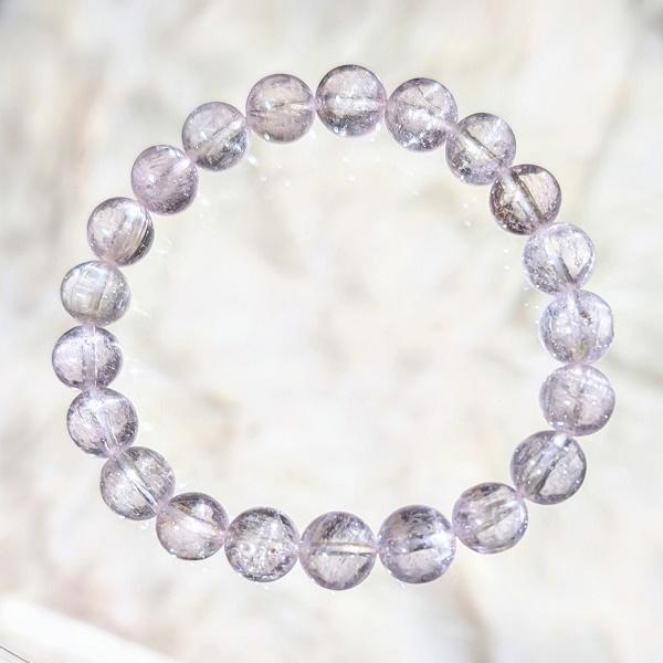 クンツァイト ブレスレット 8mm玉　 パワーストーン 風水 恋愛運 ピンク 浄化 高品質 |  | 03