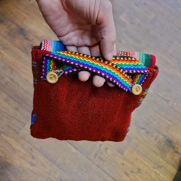 マンタ バッグ　南米 ペルー 織り 伝統 アルパカ ハンドメイド |  | 04