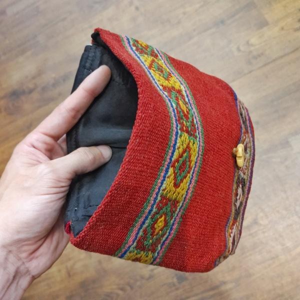 マンタ バッグ　南米 ペルー 織り 伝統 アルパカ ハンドメイド |  | 02