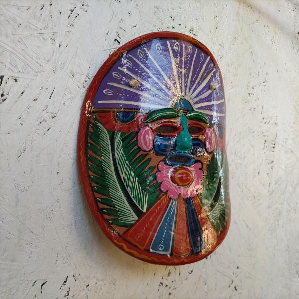 マスク メキシコ ゲレーロ　テラコッタ エスニック 一点もの | 