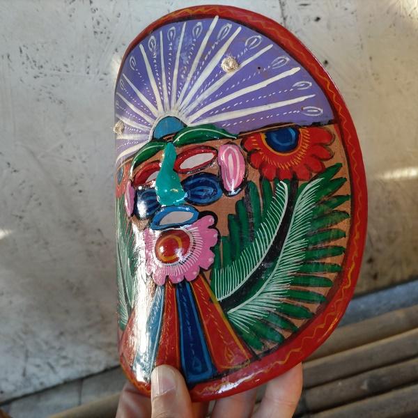 マスク メキシコ ゲレーロ　テラコッタ エスニック 一点もの |  | 03