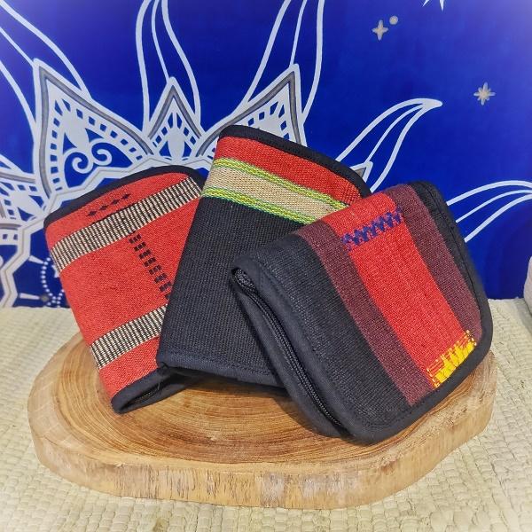 ウォレット ナガ族　刺繍 少数民族 伝統 ハンドメイド | 