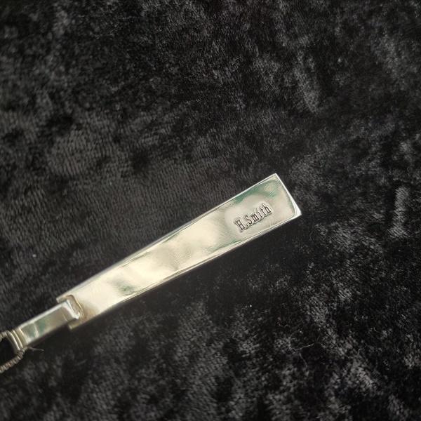 インディアンジュエリー  ネックレス インレイ バー　シルバー925 ホールマーク 一点物 Indian jewelry |  | 02