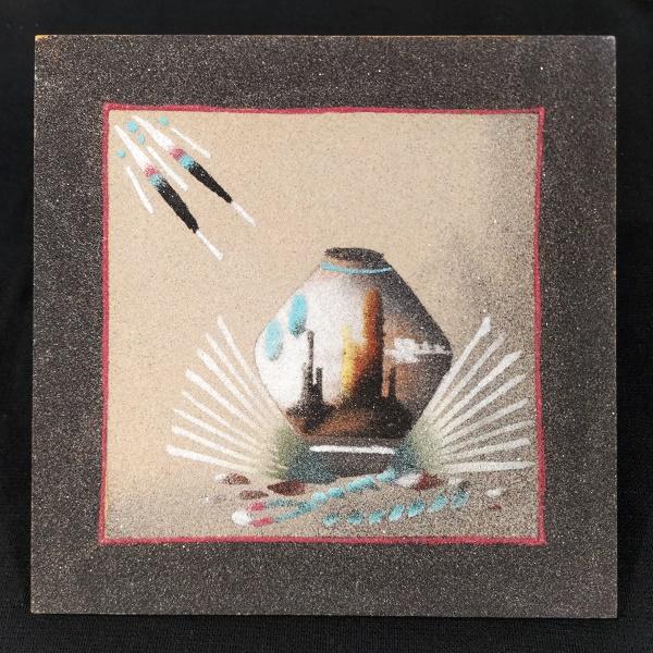 サンドペイント POTTERY　インディアンジュエリー 一点物 Indian jewelry | 