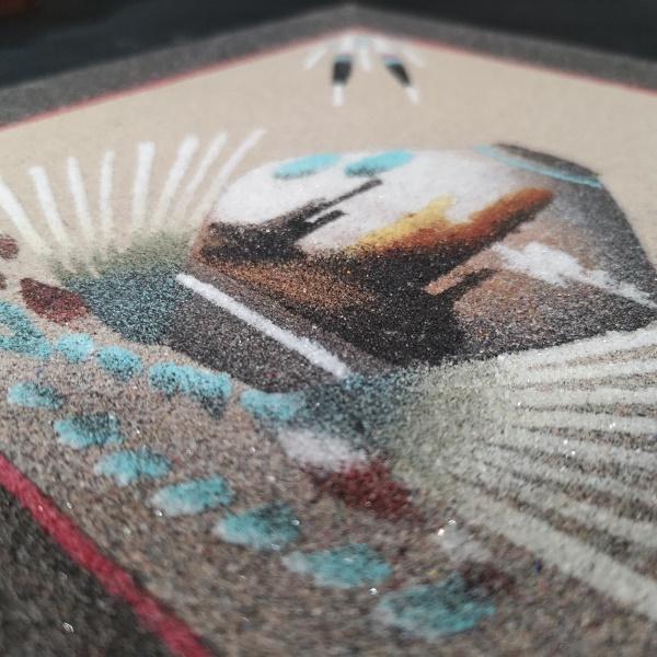 サンドペイント POTTERY　インディアンジュエリー 一点物 Indian jewelry |  | 02