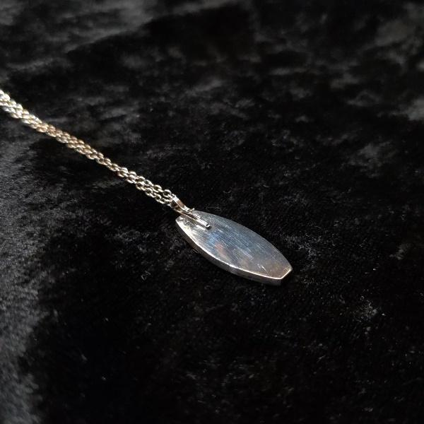 インディアンジュエリー ネックレス ウェーブ オーバーレイ　シルバー925 一点物 Indian jewelry |  | 02