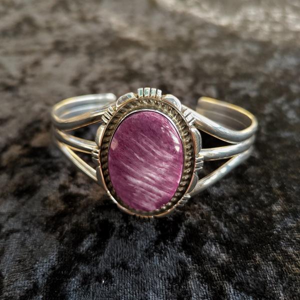 インディアンジュエリー バングル スパイニーオイスターシェル　シルバー925 ホールマーク 一点物 Indian jewelry | 