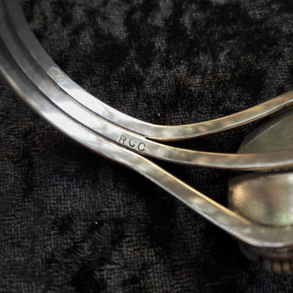 インディアンジュエリー バングル スパイニーオイスターシェル　シルバー925 ホールマーク 一点物 Indian jewelry |  | 02