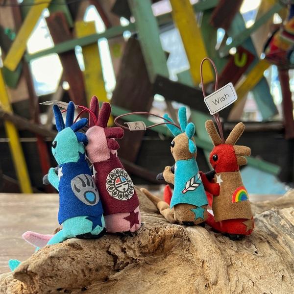 ココペリドール スエード風S　kokopelli 幸運 インディアン ネイティブアメリカン |  | 01