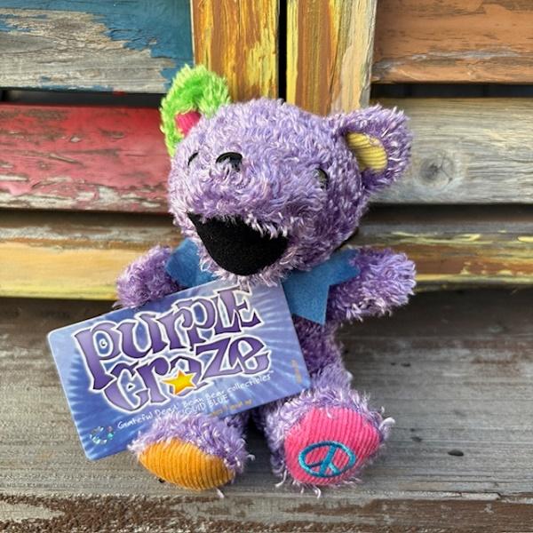 デッドベア オフィシャル グレイトフルデッド ビーンベア グレイトフルデッド オフィシャル ピース ピースマーク ぬいぐるみ  GRATEFULDEAD BEANBEAR PEACE | 