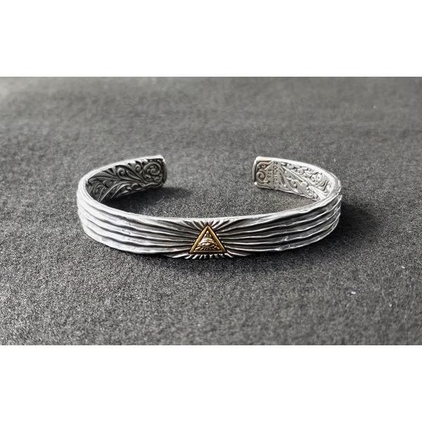 ZOCALO バングル ミラレテル EYE OF PROVIDENCE　ソカロ エスニック シルバー | ZOCALO | 02