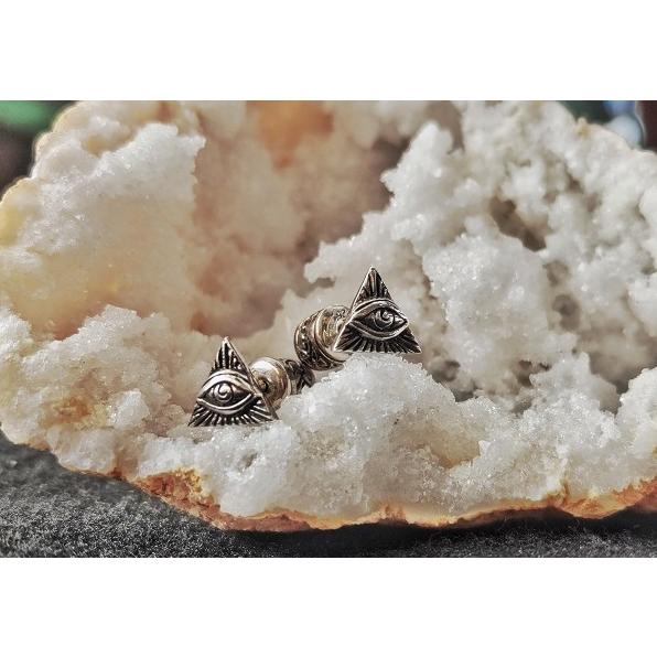 ZOCALO ピアス ミラレテル EYE OF PROVIDENCE　ソカロ エスニック シルバー | ZOCALO