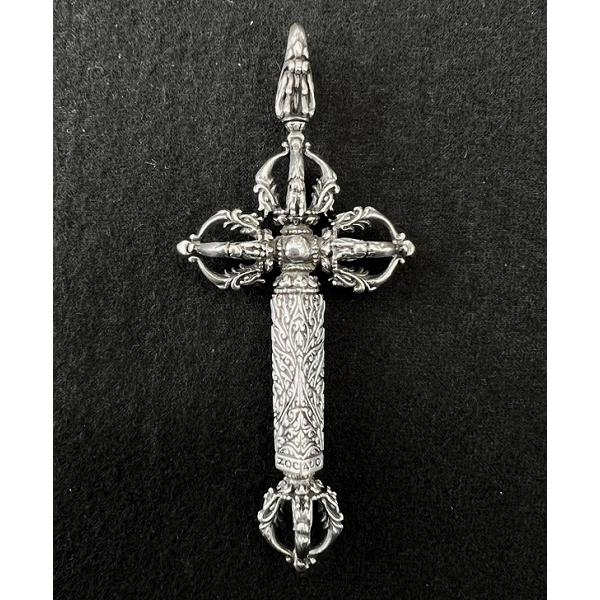 ZOCALO ペンダントトップ TIBETAN DRAGON DORJE CROSS　ソカロ エスニック シルバー ドージェ | ZOCALO | 01