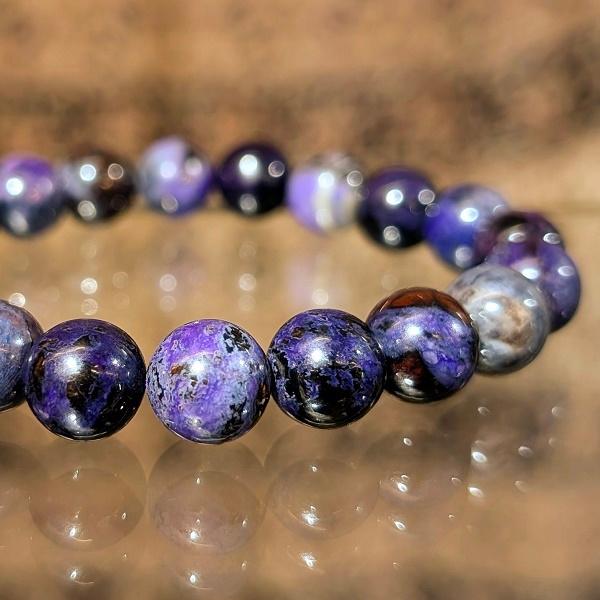 スギライト ブレスレット 10mm玉　 パワーストーン 風水 希少 レア 高品質 | 