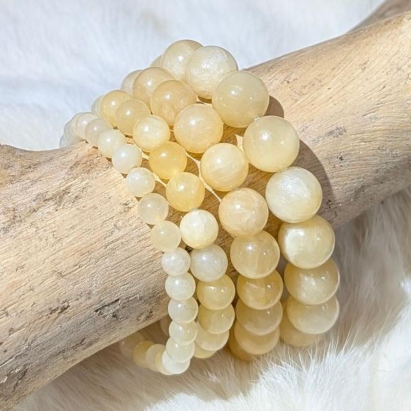 アラゴナイト ブレスレット　 パワーストーン 風水 開運 | 