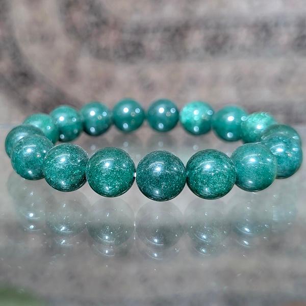アベンチュリン(ディープグリーン) ブレスレット　 パワーストーン 風水 開運 |  | 01