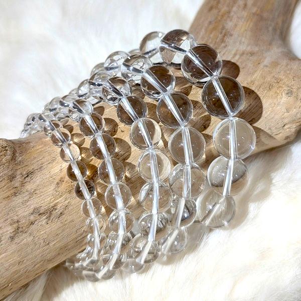 クリスタル ブレスレット　水晶 パワーストーン 風水 開運 浄化 | 