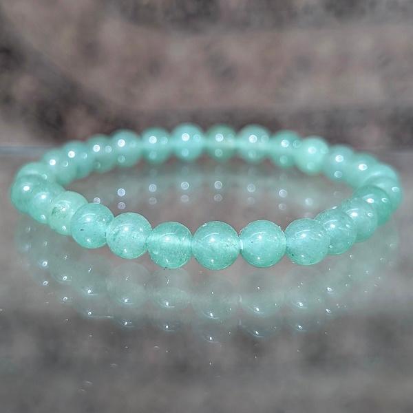 アベンチュリン(ライトグリーン) ブレスレット　 パワーストーン 風水 開運 |  | 05