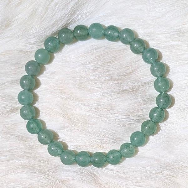 アベンチュリン(ライトグリーン) ブレスレット　 パワーストーン 風水 開運 |  | 06