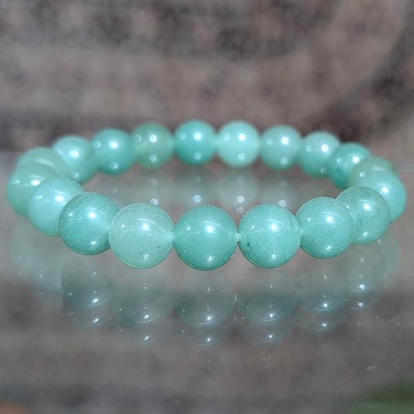 アベンチュリン(ライトグリーン) ブレスレット　 パワーストーン 風水 開運 |  | 01