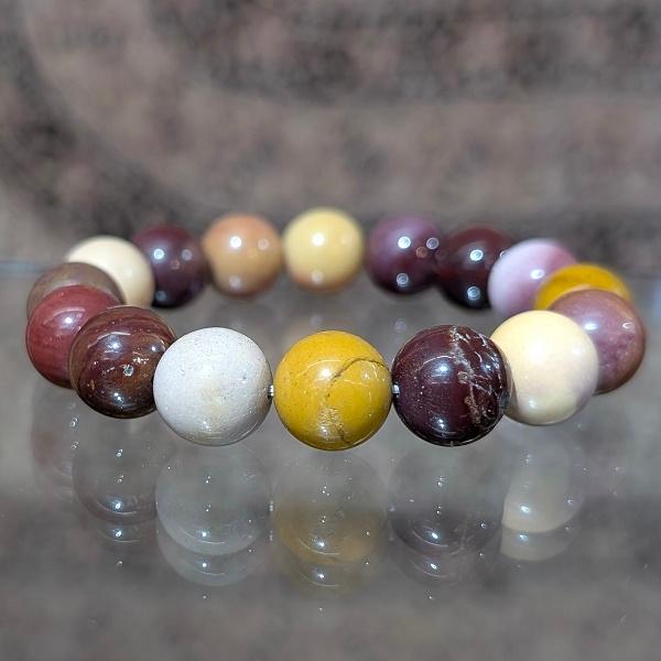 モッカイト ブレスレット　 パワーストーン 風水 開運 モカナイト ムーアカイト |  | 01