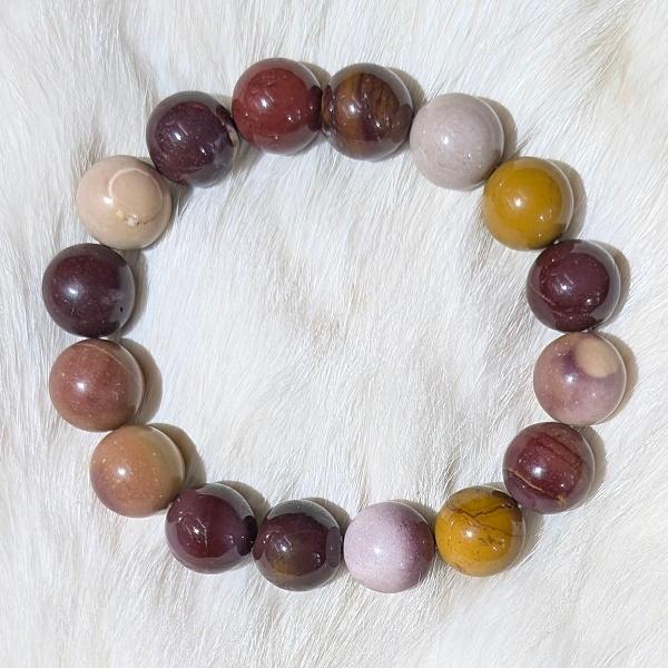 モッカイト ブレスレット　 パワーストーン 風水 開運 モカナイト ムーアカイト |  | 02